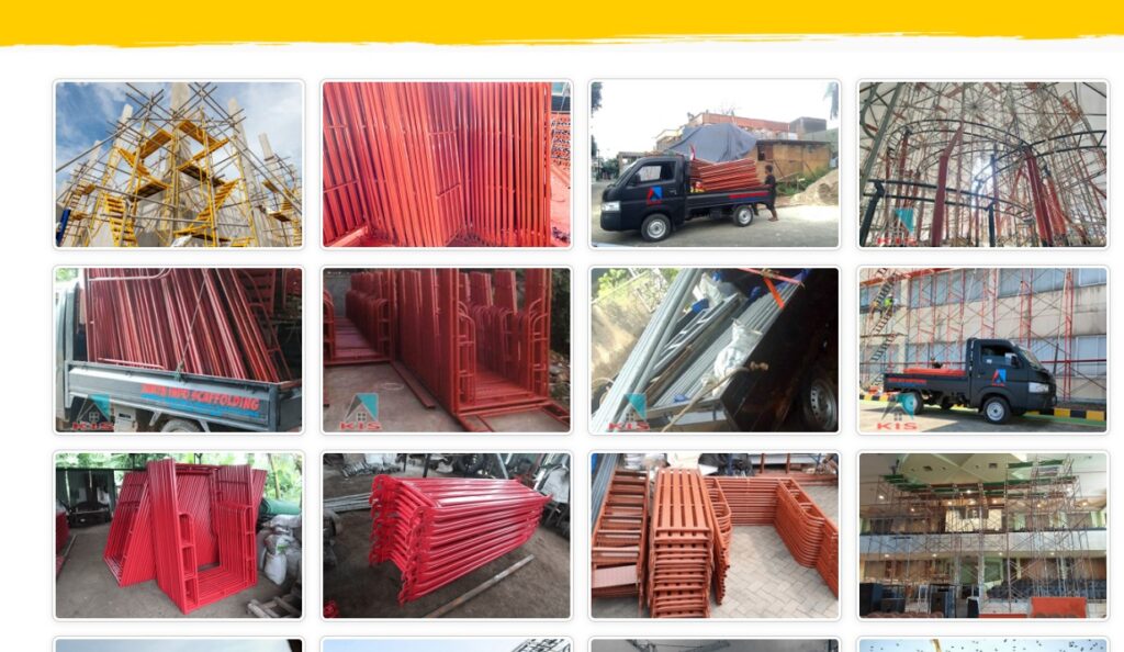 Sewa Scaffolding Rental Steger Lengkap & Murah Di Tempuran