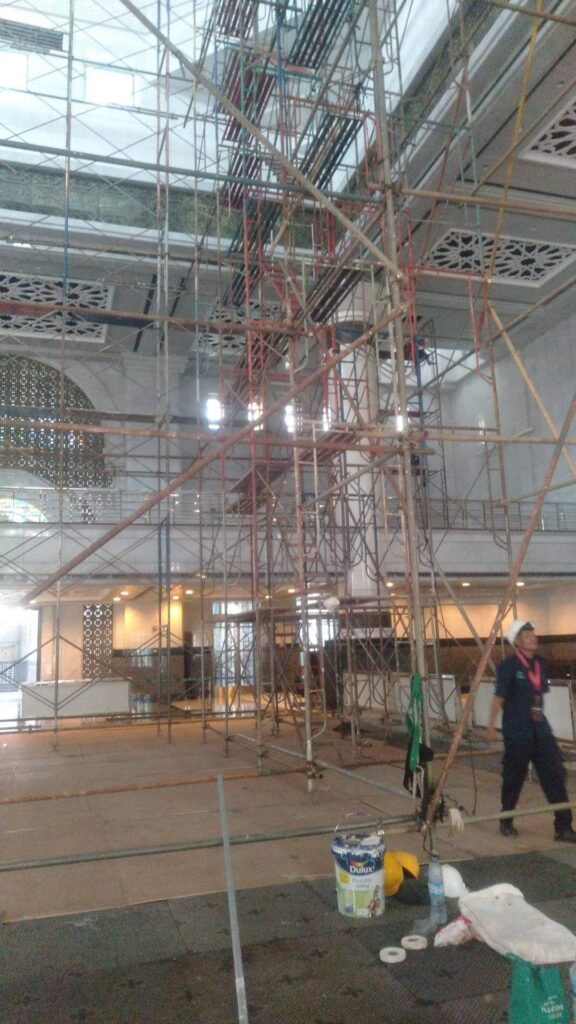 sewa scaffolding steger