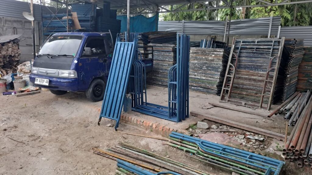 SEWA SCAFFOLDING STEGER MURAH DI CARINGIN