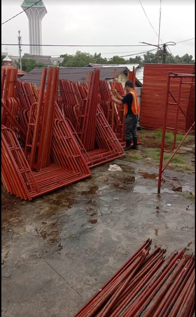 SEWA SCAFFOLDING STEGER MURAH DI TAMANSARI